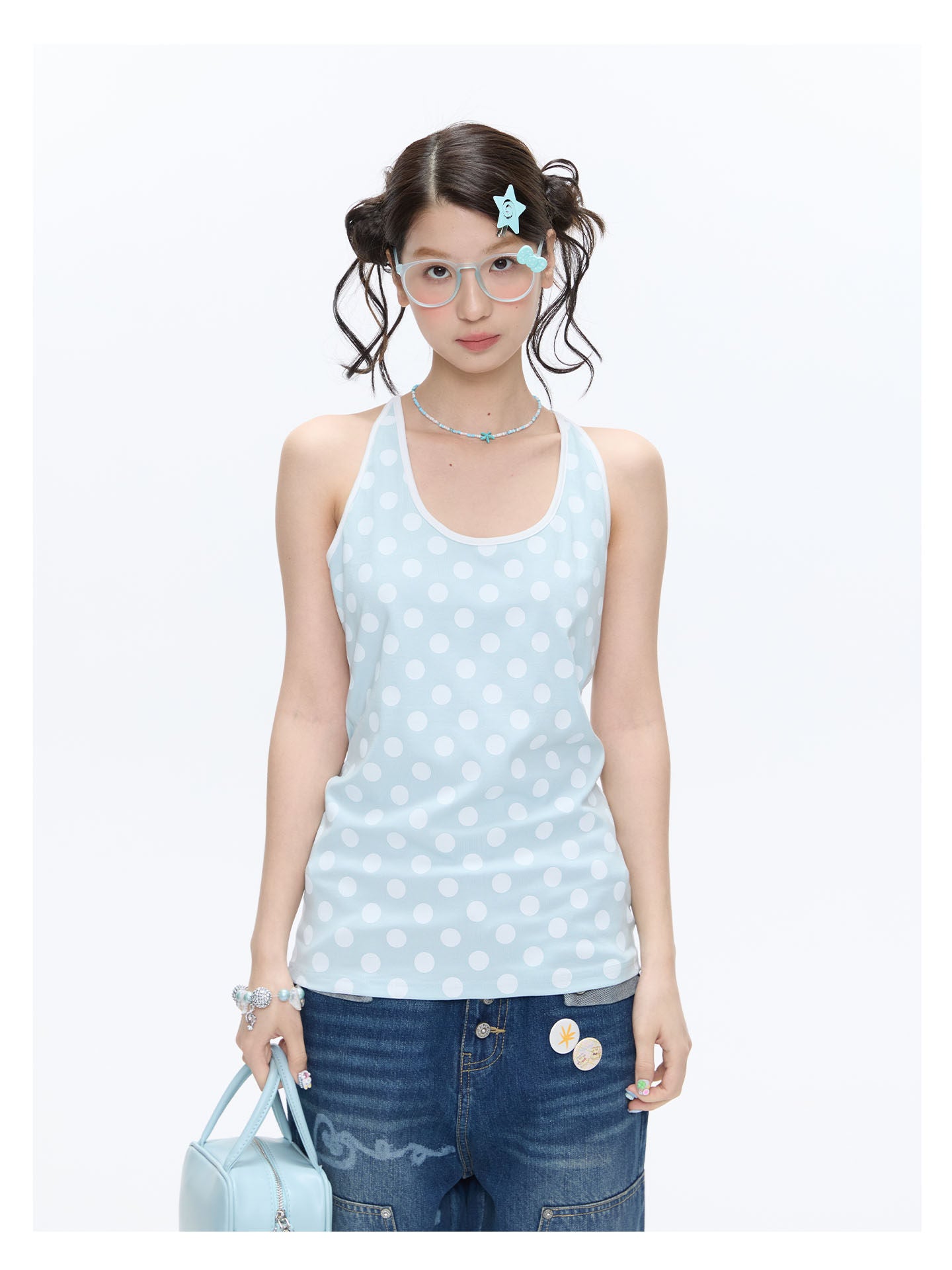 Clover Polka 2-Piece Sweatshirt