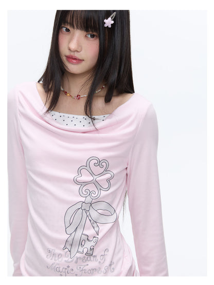 Ribbon Lock Sweatshirt