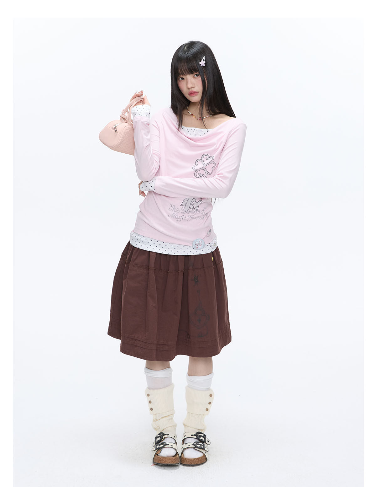 Ribbon Lock Sweatshirt