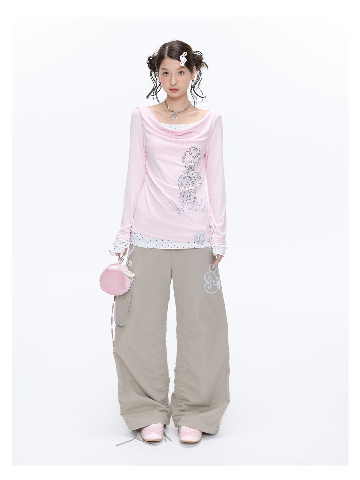 Ribbon Lock Sweatshirt