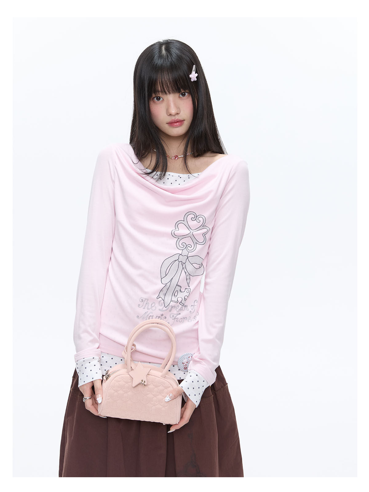 Ribbon Lock Sweatshirt