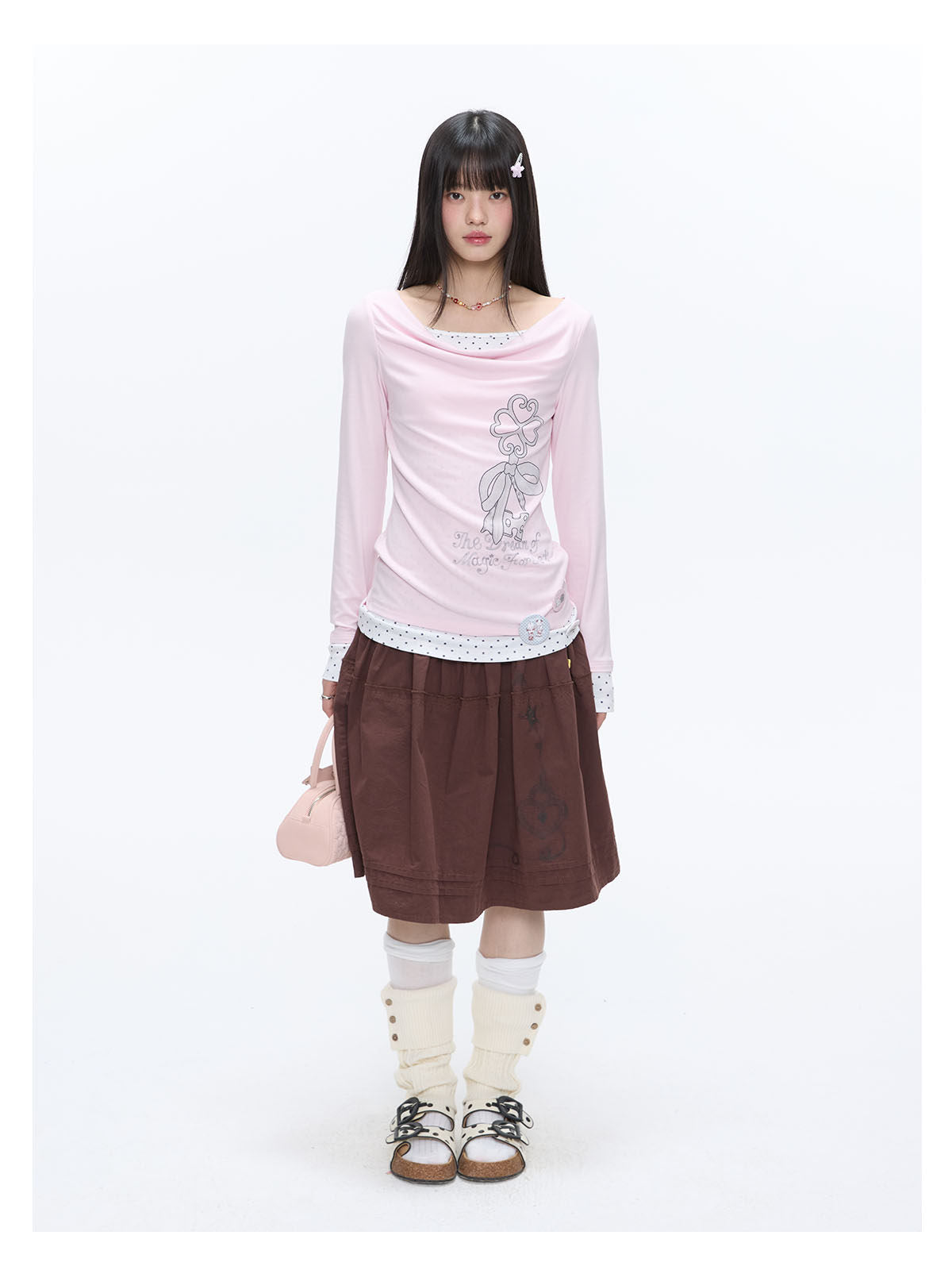 Ribbon Lock Sweatshirt