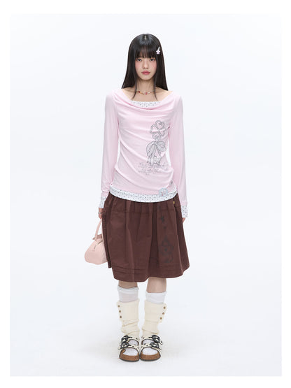 Ribbon Lock Sweatshirt