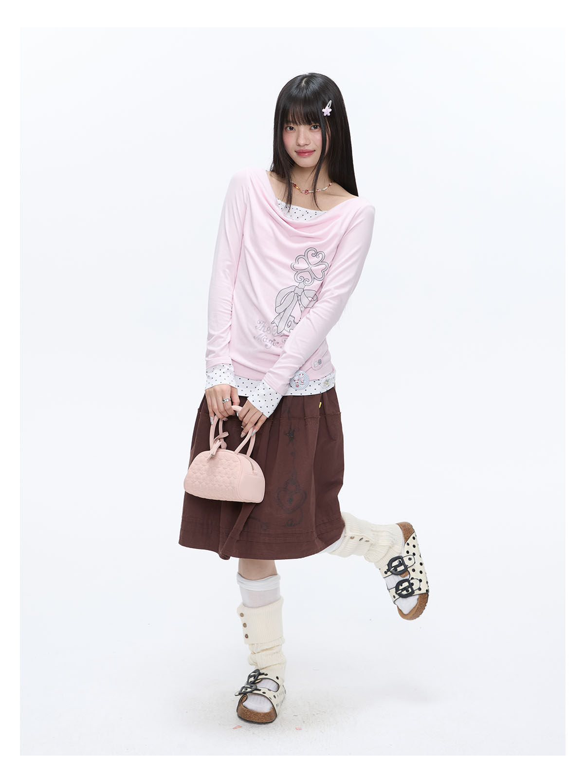 Ribbon Lock Sweatshirt