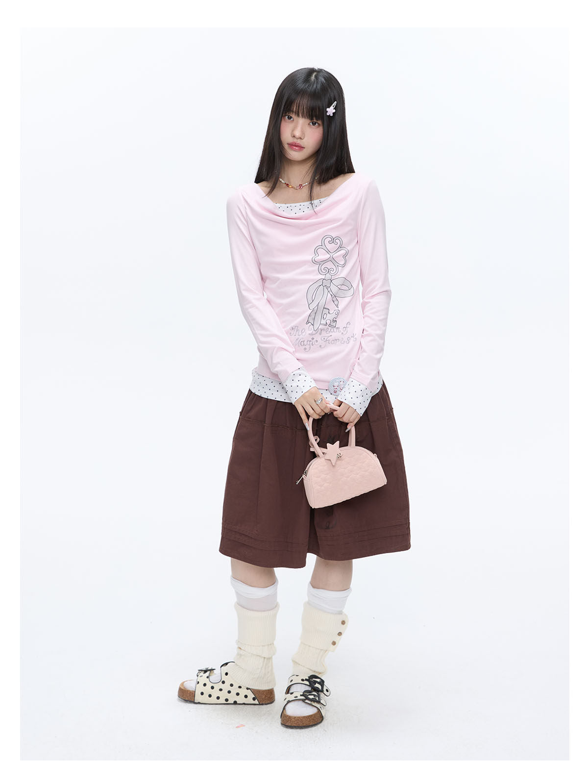 Ribbon Lock Sweatshirt
