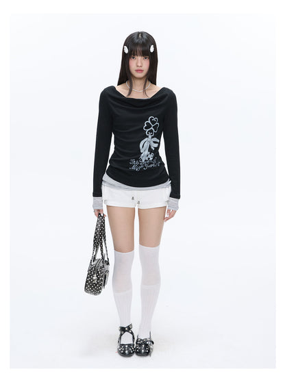 Ribbon Lock Sweatshirt