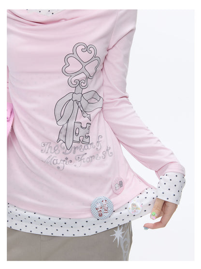 Ribbon Lock Sweatshirt
