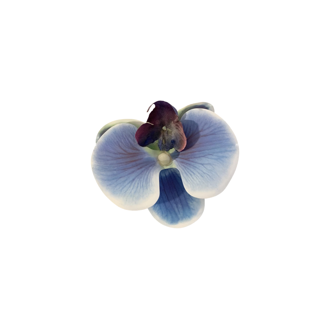 Orchid Hair Clips - Various Colours