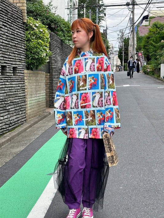 Bunny Cat Collage Shirt