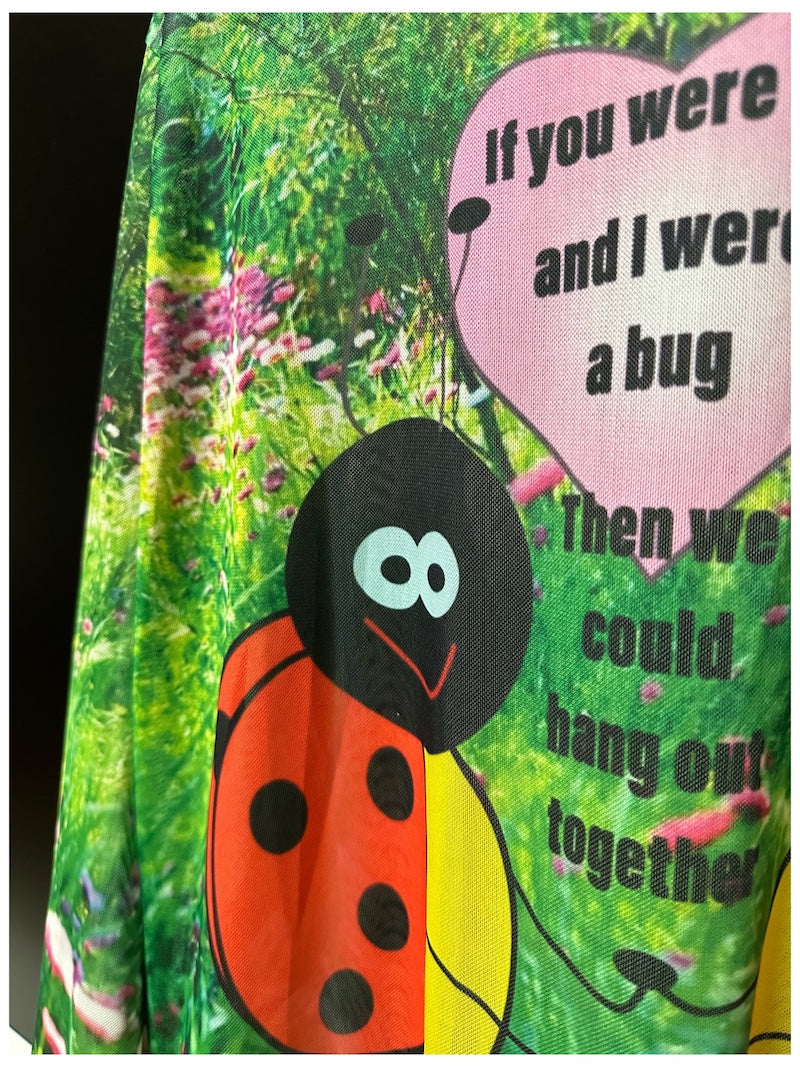 Ladybug Grass Mesh Shirt