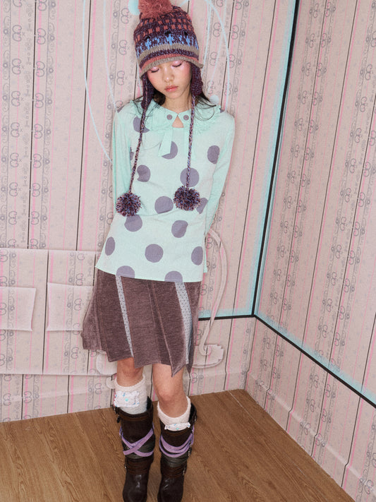 Sassy Love Mint Polka Shirt