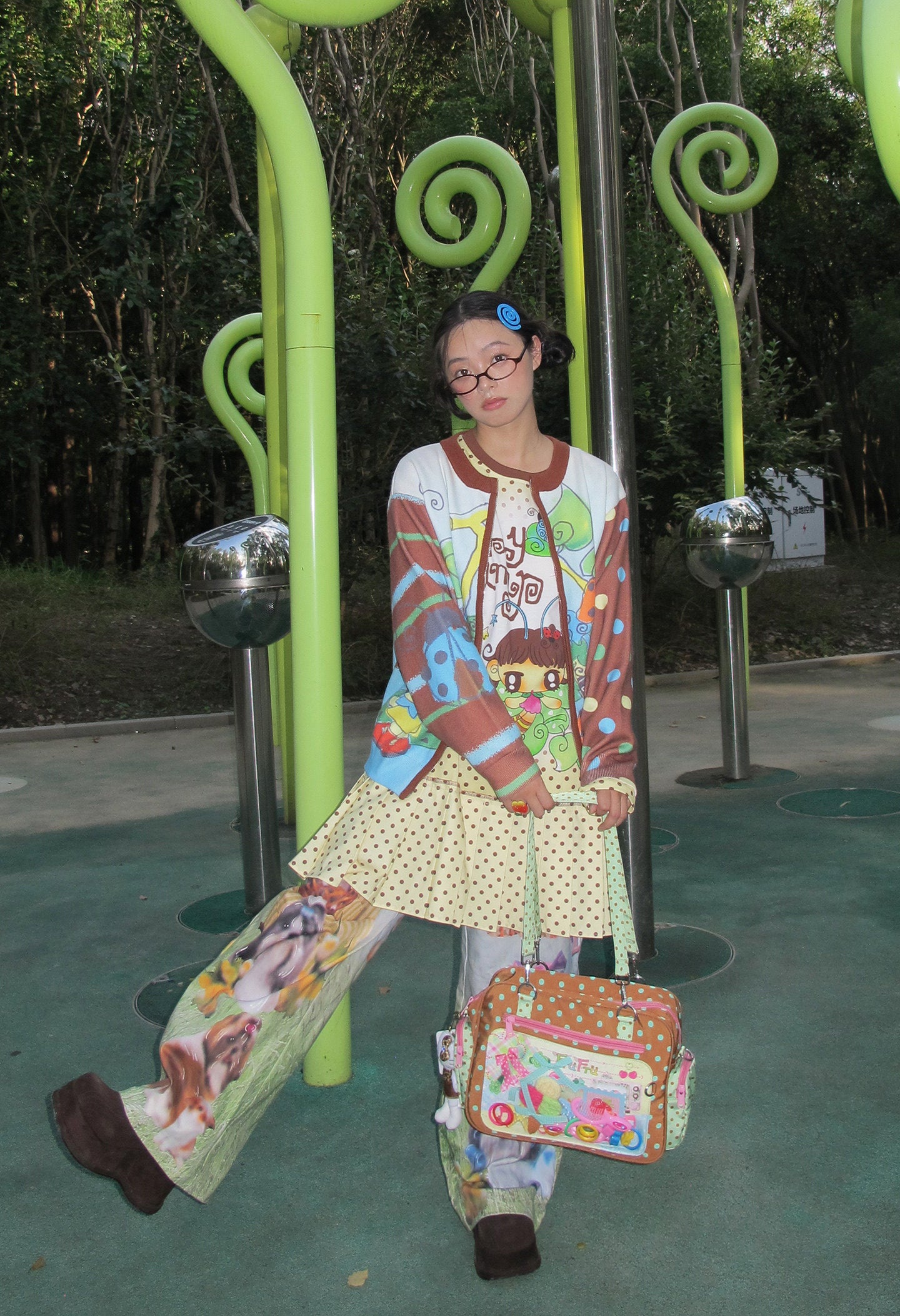 Fairy Camp Fern Shirt Dress