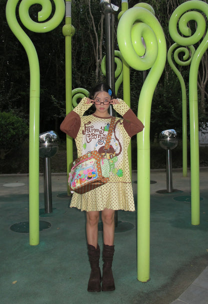 Fairy Camp Fern Shirt Dress