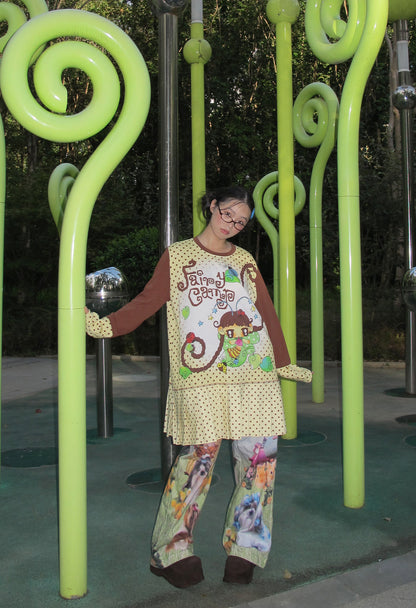 Fairy Camp Fern Shirt Dress