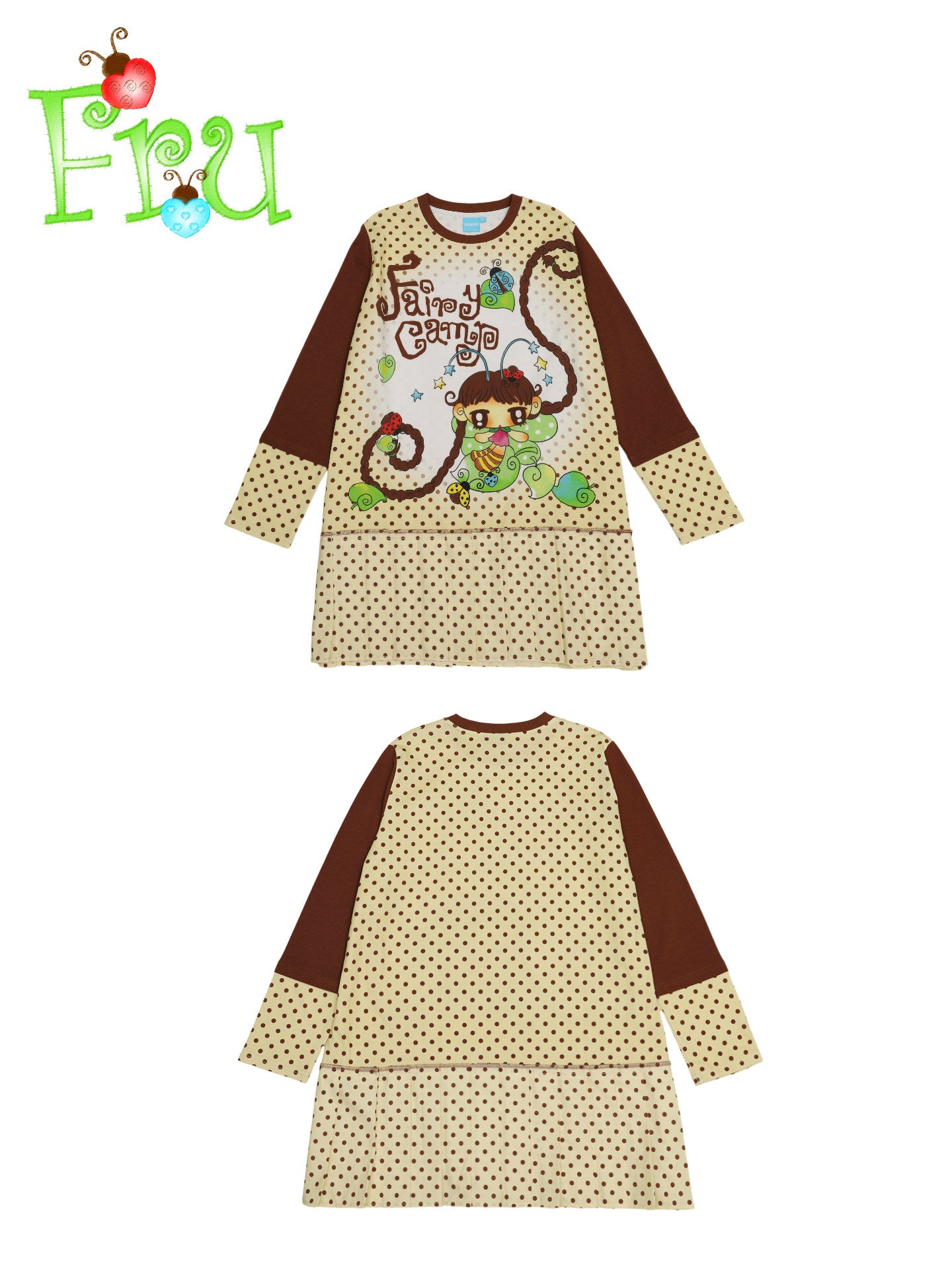 Fairy Camp Fern Shirt Dress