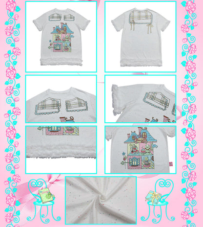 Rose Coffee Cake House Shirt Dress