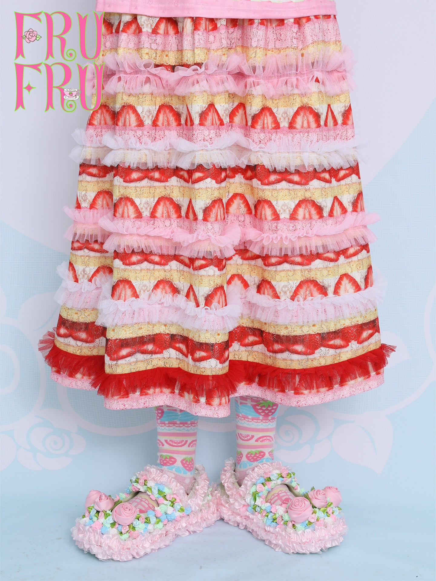 Strawberry Cake Skirt