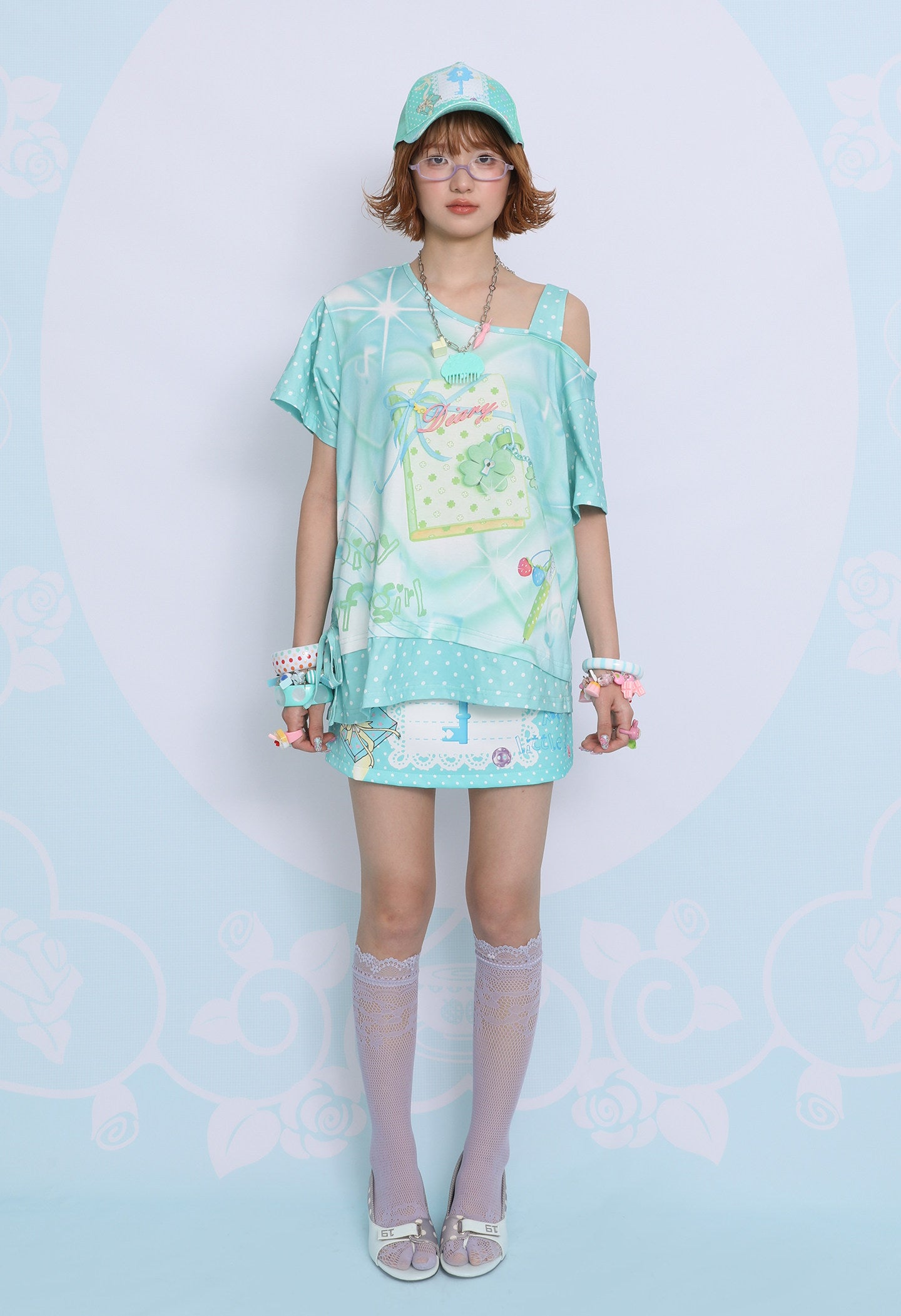 Clover Diary Polka Shirt