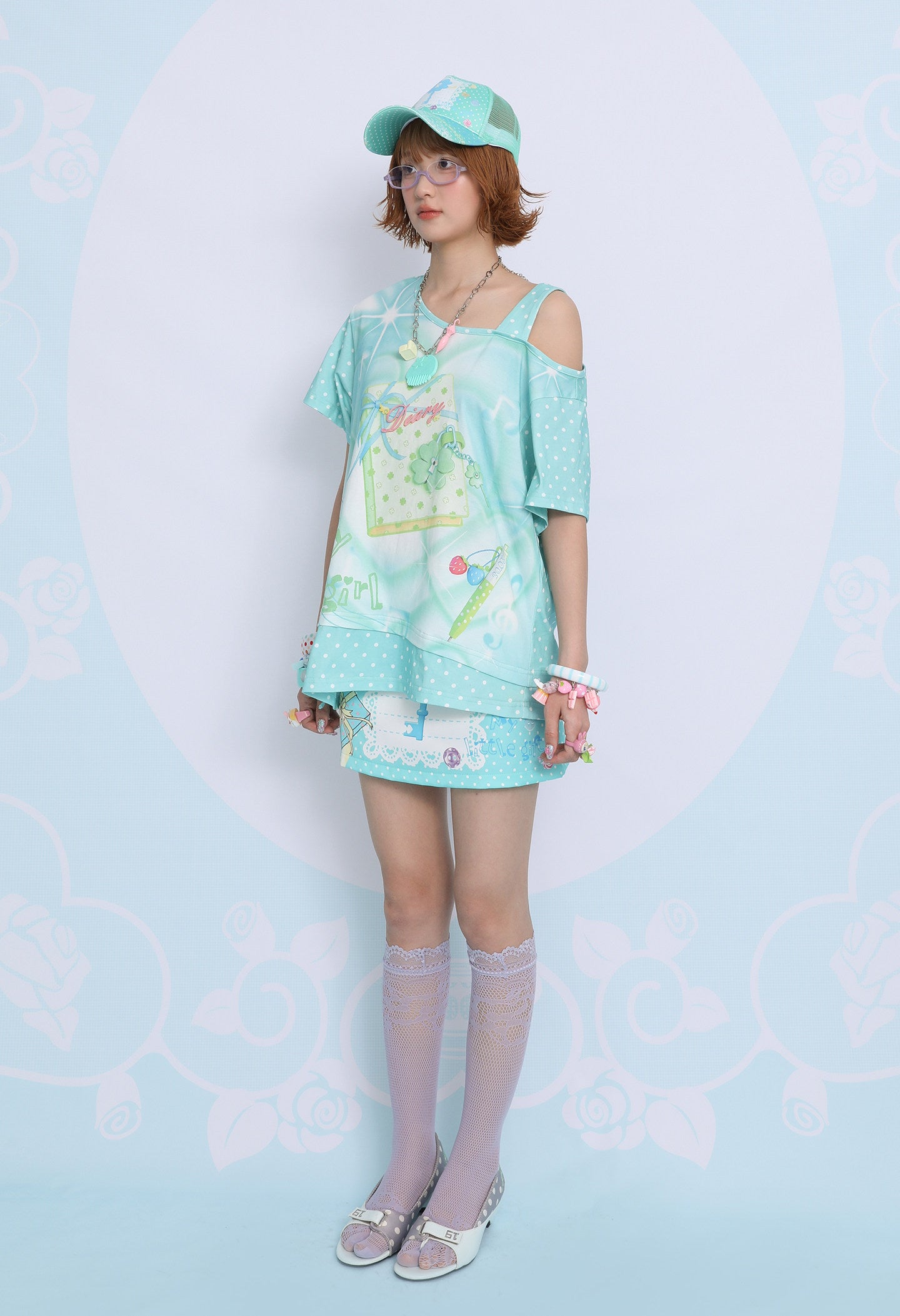 Clover Diary Polka Shirt