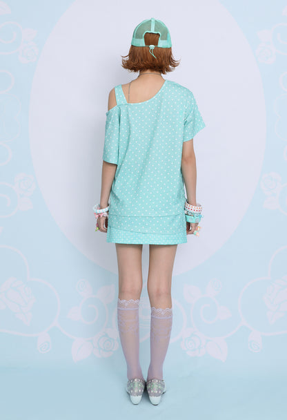 Clover Diary Polka Shirt