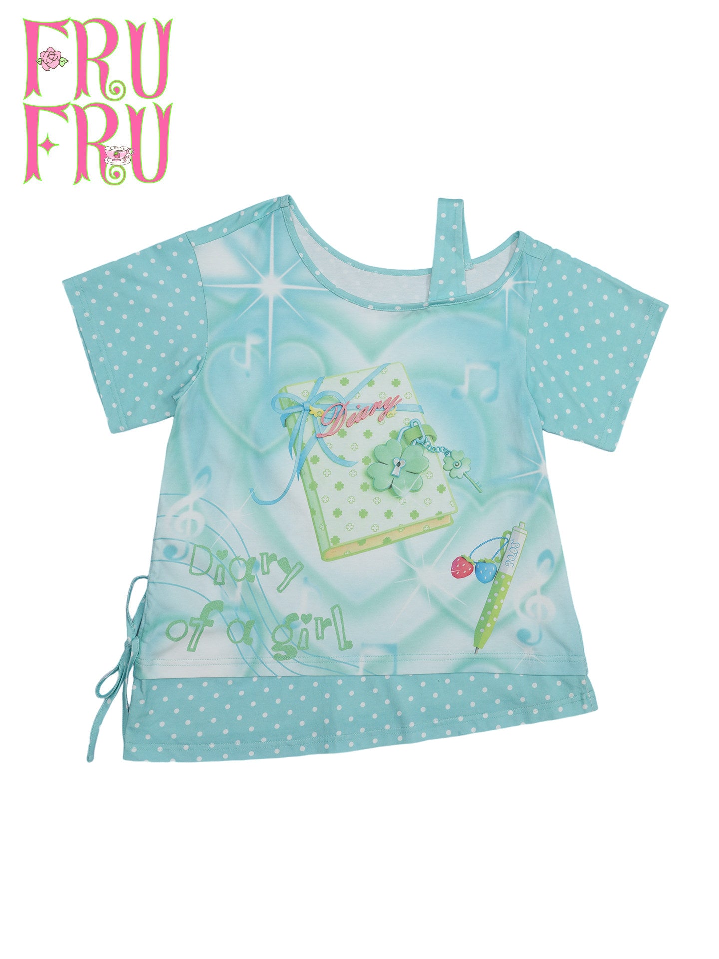 Clover Diary Polka Shirt