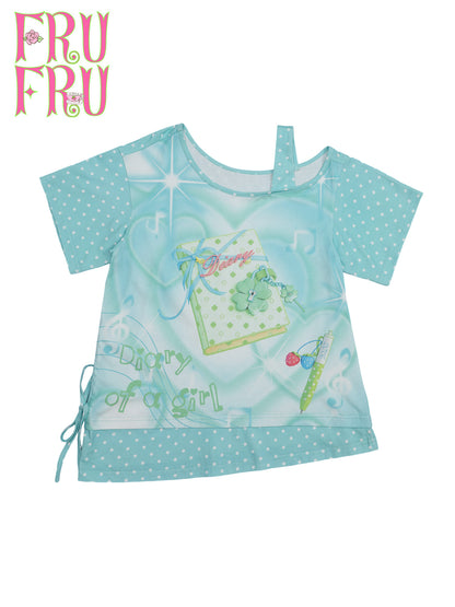 Clover Diary Polka Shirt