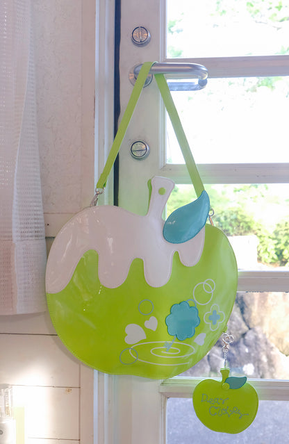 Green Apple Clover Bag