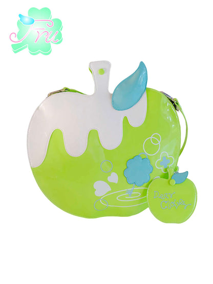 Green Apple Clover Bag