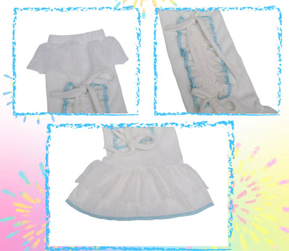 Kawaii Lace White Leg Warmers