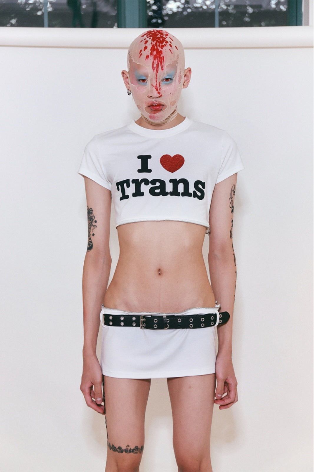 I LOVE TRANS Pride Detachable Shirt