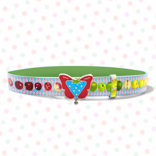 Strawberry Apple Butterfly Belt