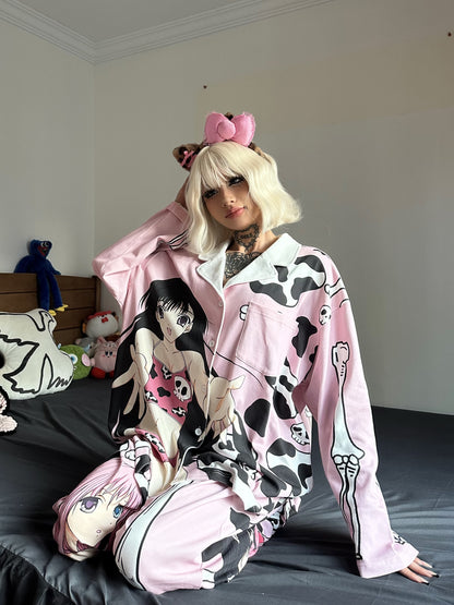 Anime Skull Bones Ita PJ Set