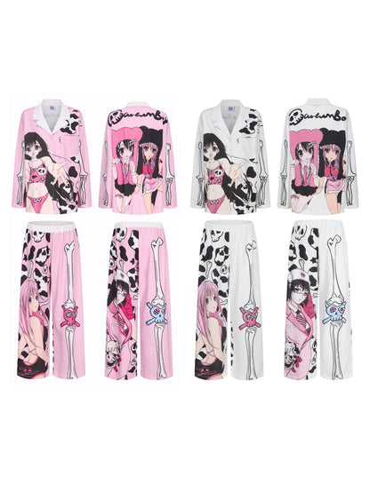 Anime Skull Bones Ita PJ Set