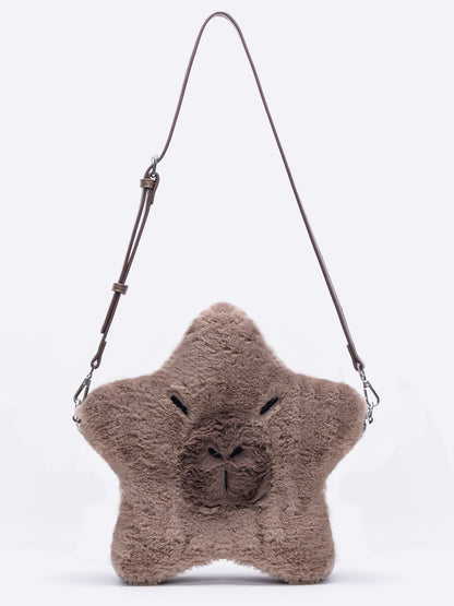 Capybara Star Fluffy Bag