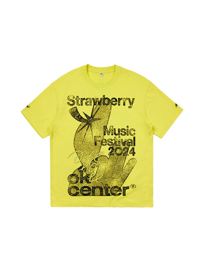 CONP X Strawberry Music Festival Taichi Graphic T-Shirt