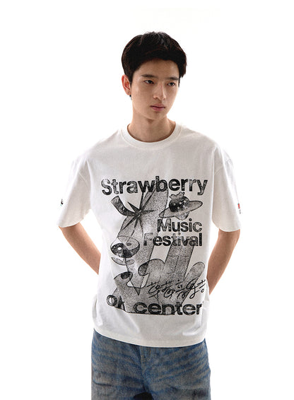 CONP X Strawberry Music Festival Taichi Graphic T-Shirt