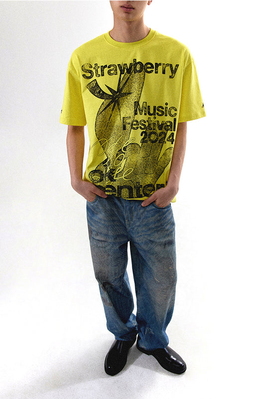 CONP X Strawberry Music Festival Taichi Graphic T-Shirt