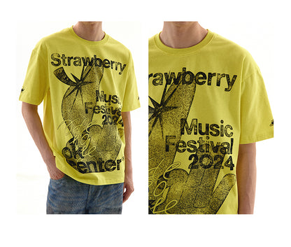 CONP X Strawberry Music Festival Taichi Graphic T-Shirt