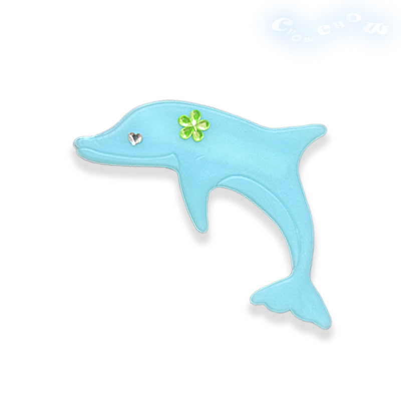 Cute Dolphin Rhinestone Hair Pin