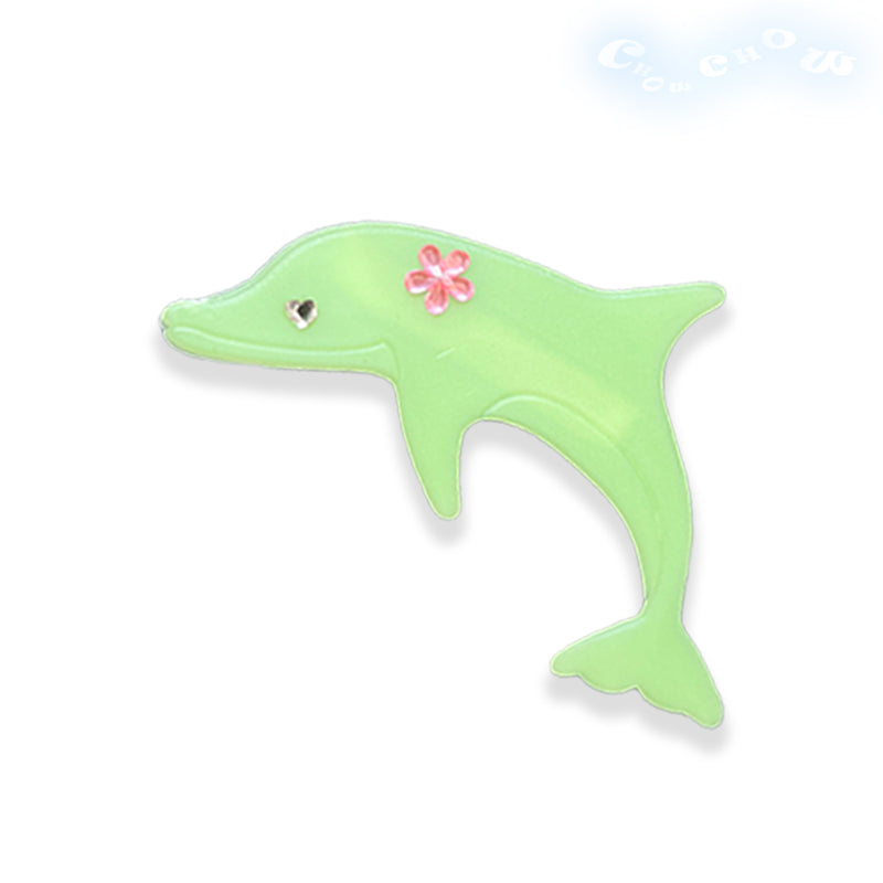 Cute Dolphin Rhinestone Hair Pin