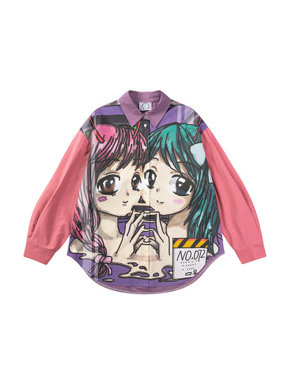 damage-asia-oversized-anime-girls-graphic-shirt