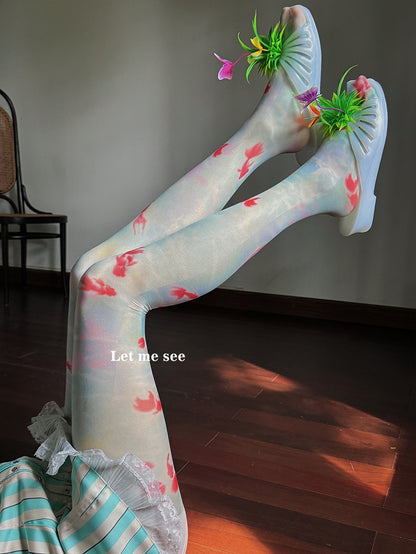 Dreamy Goldfish Tights