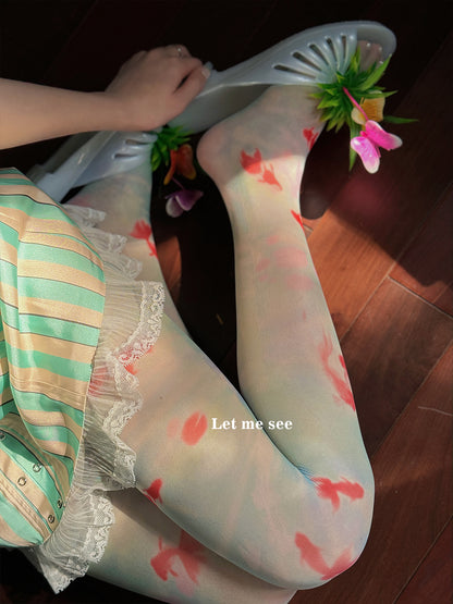 Dreamy Goldfish Tights