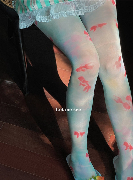 Dreamy Goldfish Tights