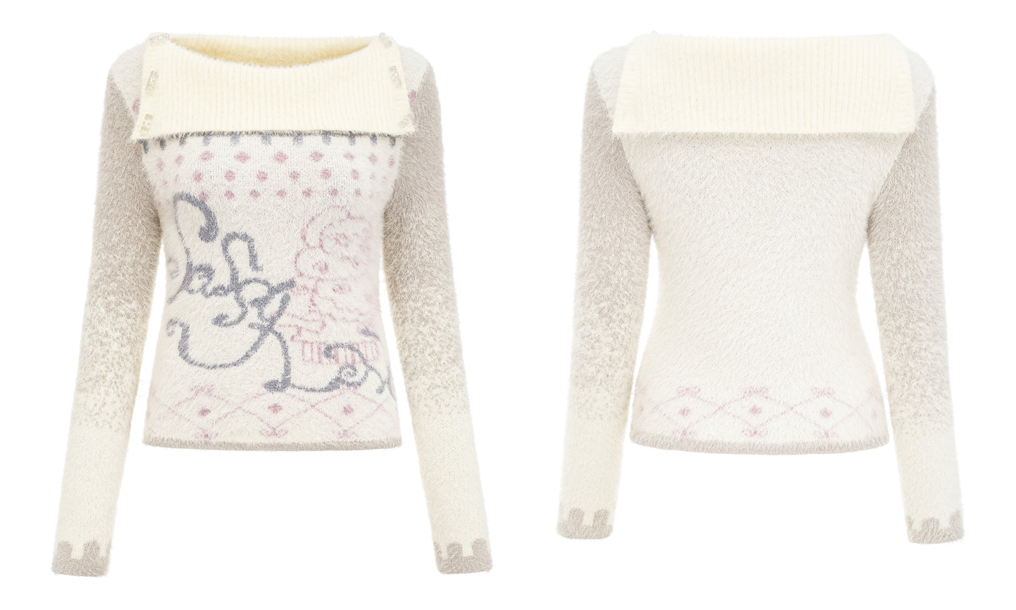 Sassy Love Ice Cream Knit Sweater