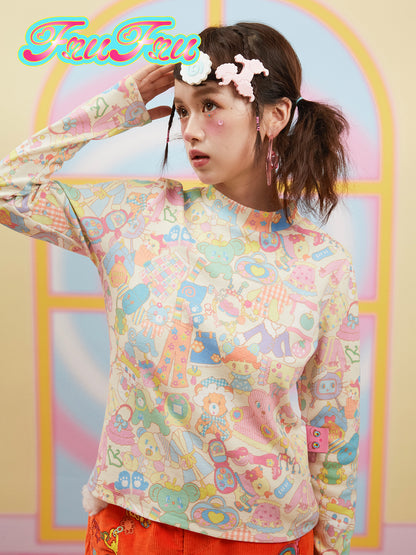 Kawaii Cartoon Sweatshirt