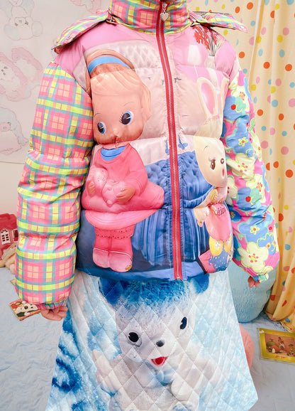 Shojo Heya Kawaii Doll Bunny Puffer Jacket