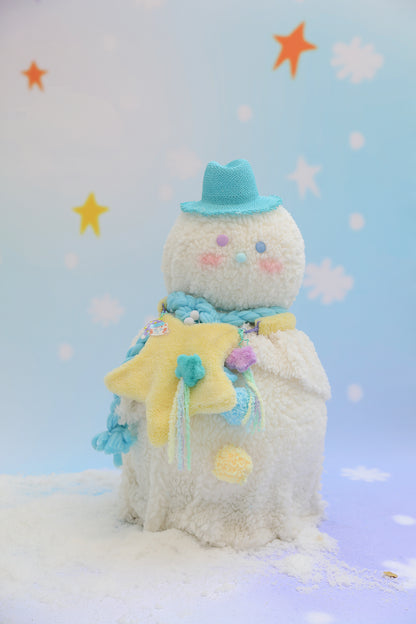 Pastel Star Shape Fluffy Bag