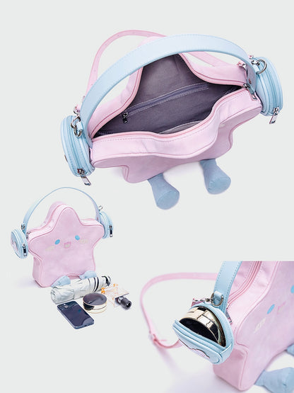 Headphone Pockets Star Bag