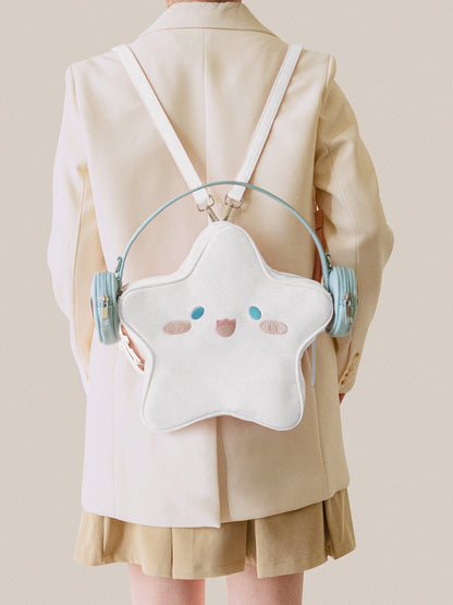 Headphone Pockets Star Bag